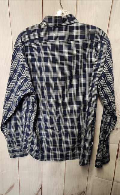 J Crew Men's Size L Blue Shirt