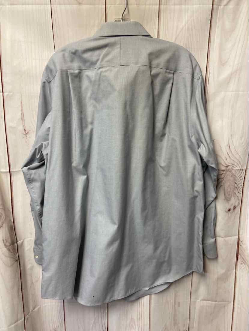 Jos A Bank Men's Size XL Gray Shirt