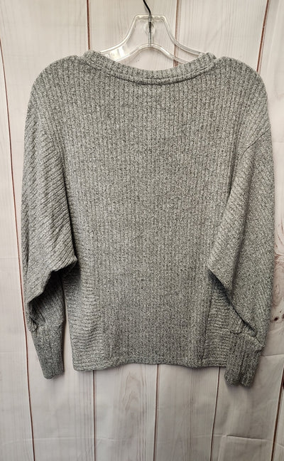 Simply Vera Women's Size XS Gray Long Sleeve Top