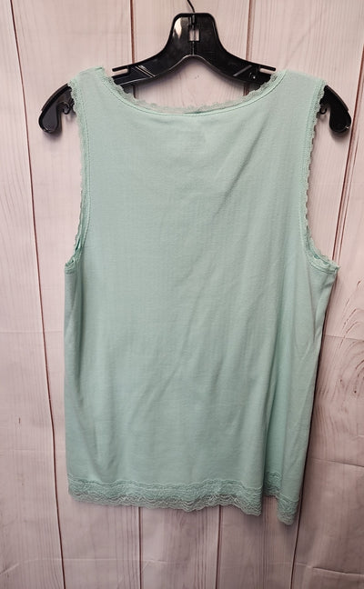 Chico's Women's Size 3 = US XL Mint Sleeveless Top