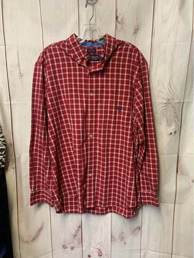 Chaps Men's Size L Red Shirt