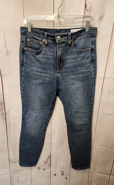 Gap Women's Size 30 (9-10) Blue Jeans True Skinny High Rise