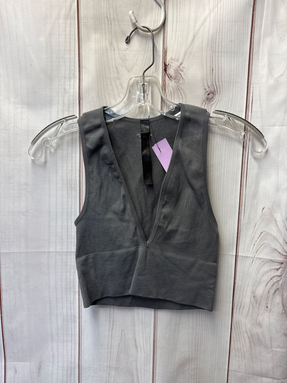 Out from Under Women's Size S Gray Sleeveless Top