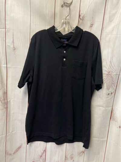 Croft & Barrow Men's Size XL Black Shirt