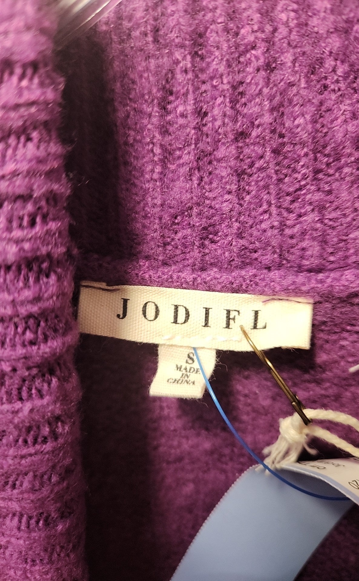 Jodifl Women's Size S Purple Sweater