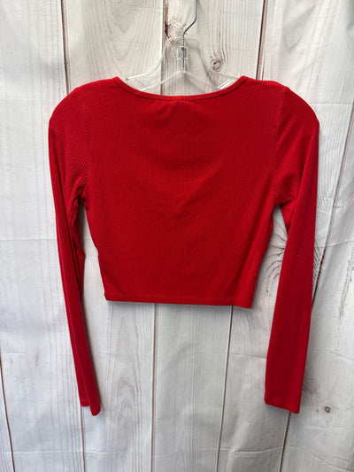 Garage Women's Size XS Red Long Sleeve Top