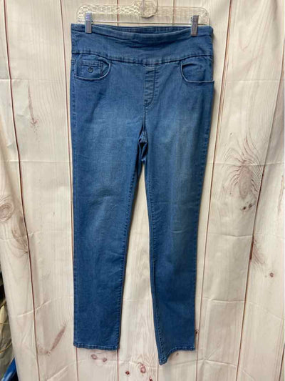 Gloria Vanderbilt Women's Size 8 Blue Jeans Amanda Pull On