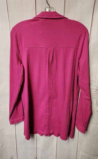 Belle Women's Size XXS Pink Long Sleeve Top