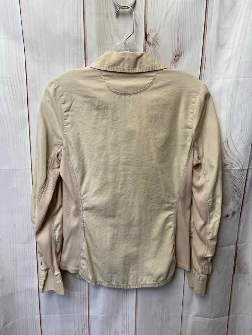 Converse Women's Size S Beige Long Sleeve Top