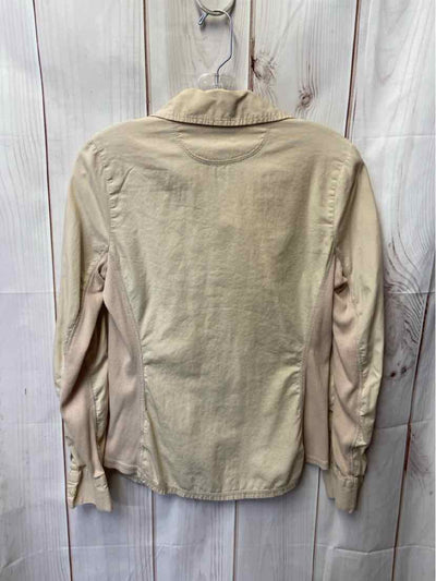 Converse Women's Size S Beige Long Sleeve Top