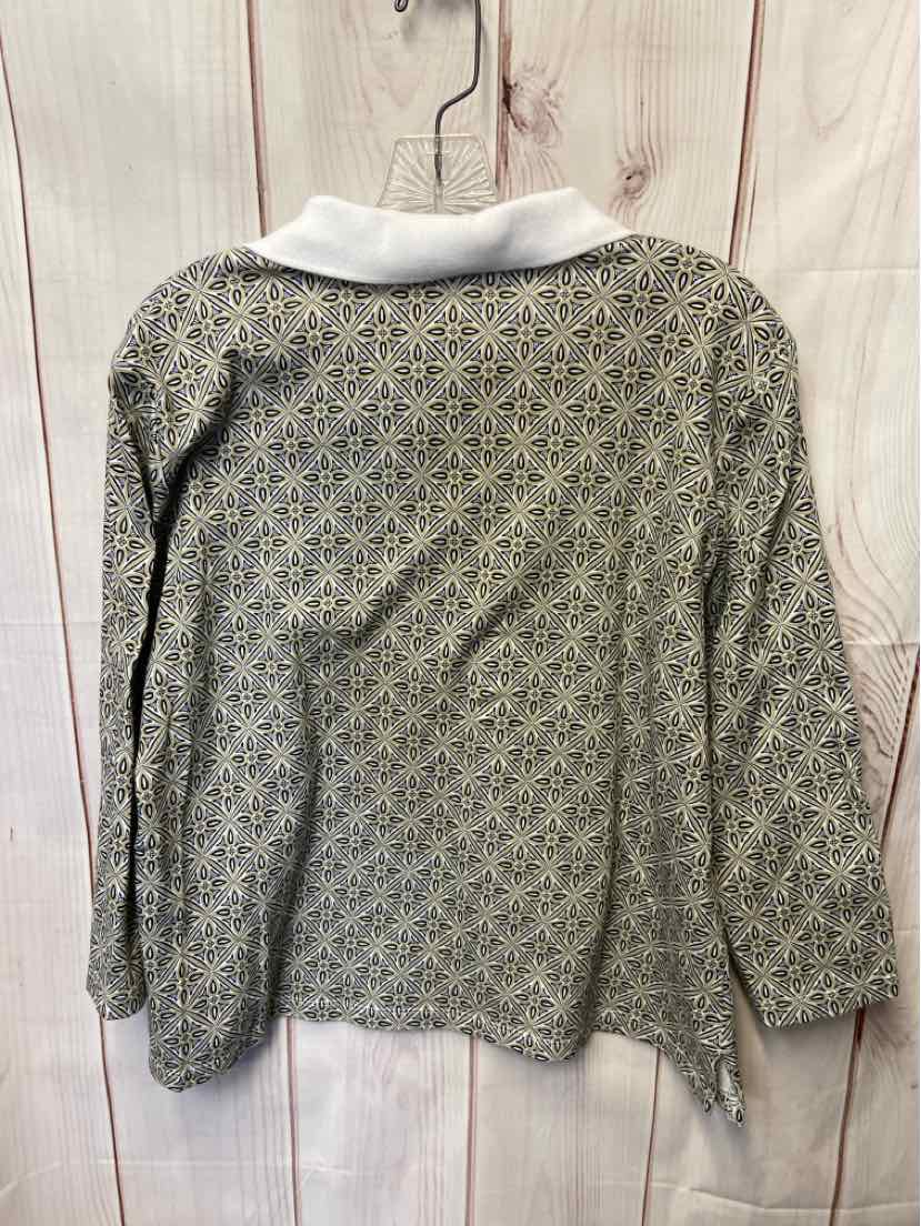 Appleseed's Women's Size L Beige Long Sleeve Top