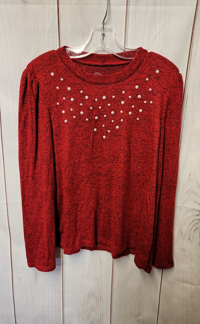 Wonder Nation Girl's Size 10/12 Red Sweater