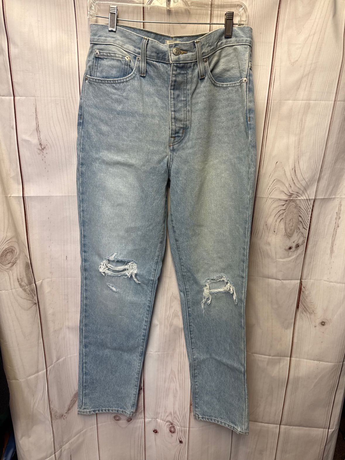 NWT Madewell Women's Size 28 (5-6) Blue Jeans Full Length Classic Straight