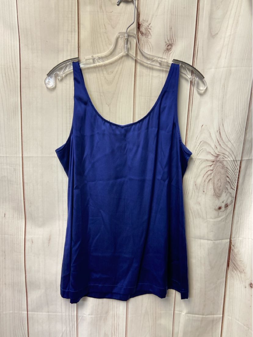 Eileen Fisher Women's Size M Blue Sleeveless Top