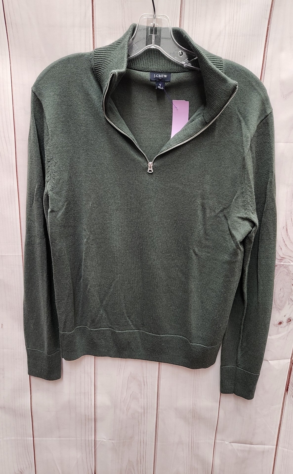 J Crew Men's Size S Green Sweater