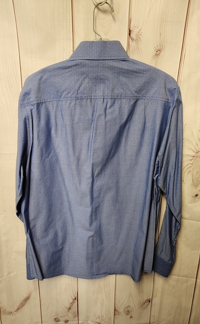 Tasso Elba Men's Size M Blue Shirt