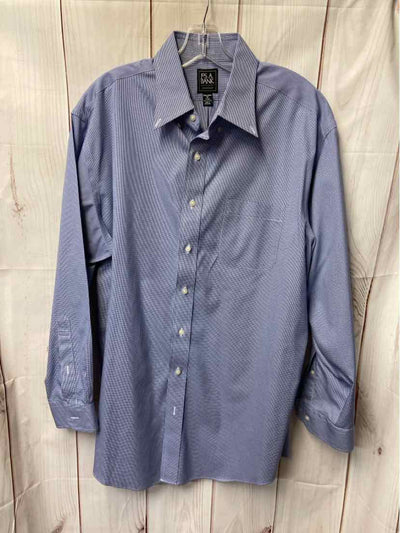 Jos A Bank Men's Size XL Blue Shirt