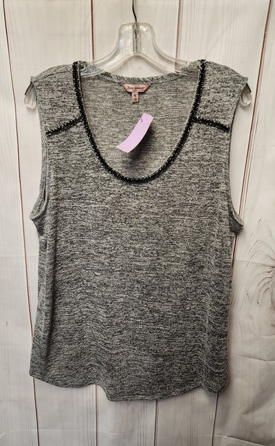 Juicy Couture Women's Size XL Gray Sleeveless Top