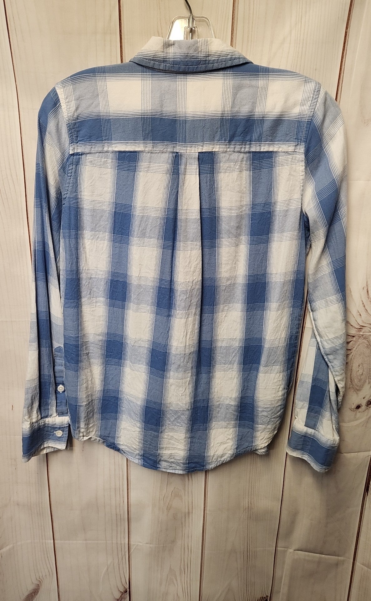 So Women's Size S Blue Long Sleeve Top