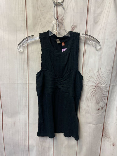 Pilcro Women's Size XS Black Sleeveless Top