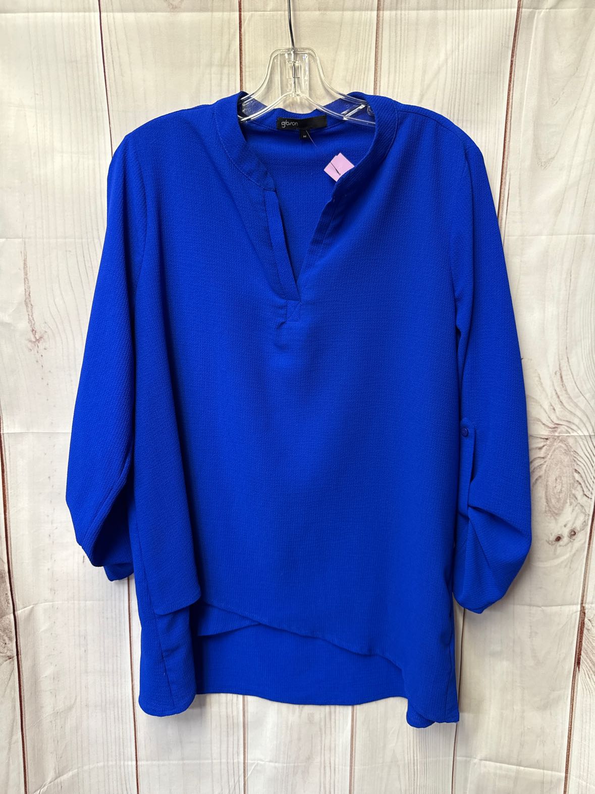 Gibson Women's Size M Blue Long Sleeve Top