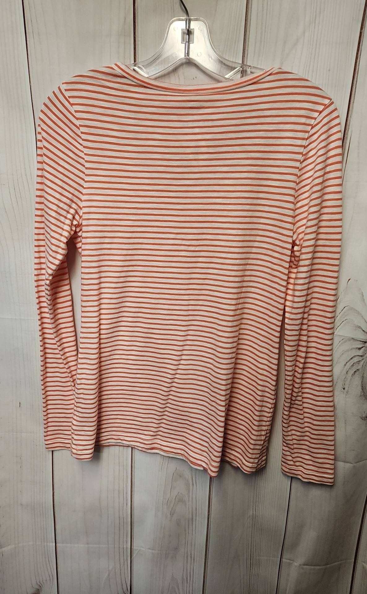 Old Navy Women's Size S Orange Long Sleeve Top