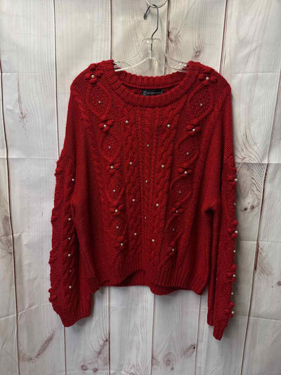 New York & Company Women's Size XL Red Sweater NWT