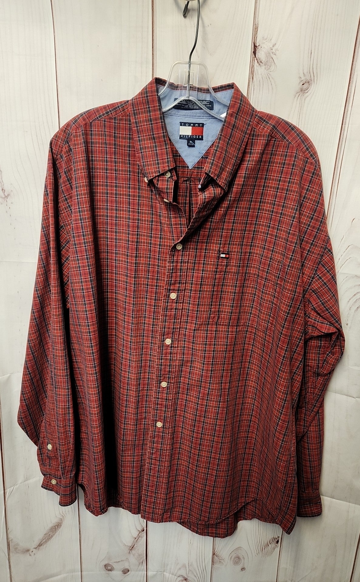 Tommy Hilfiger Men's Size XL Red Shirt