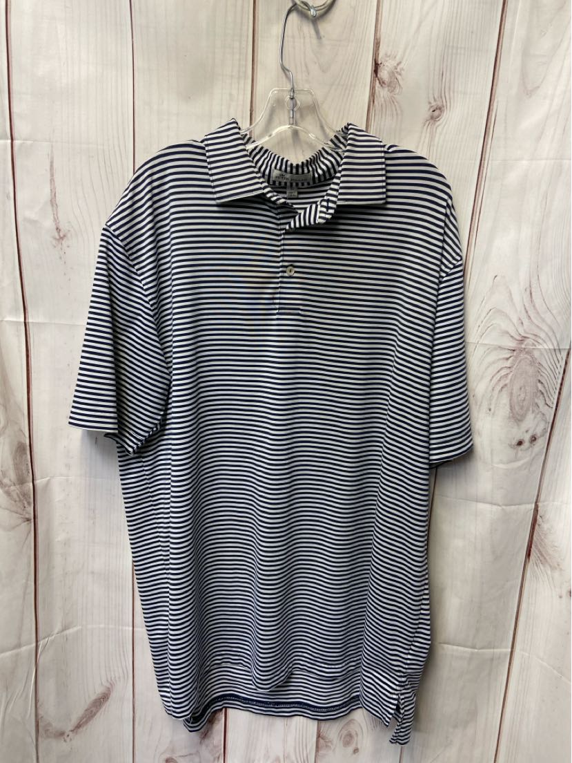 Peter MIllar Men's Size XL Navy Shirt