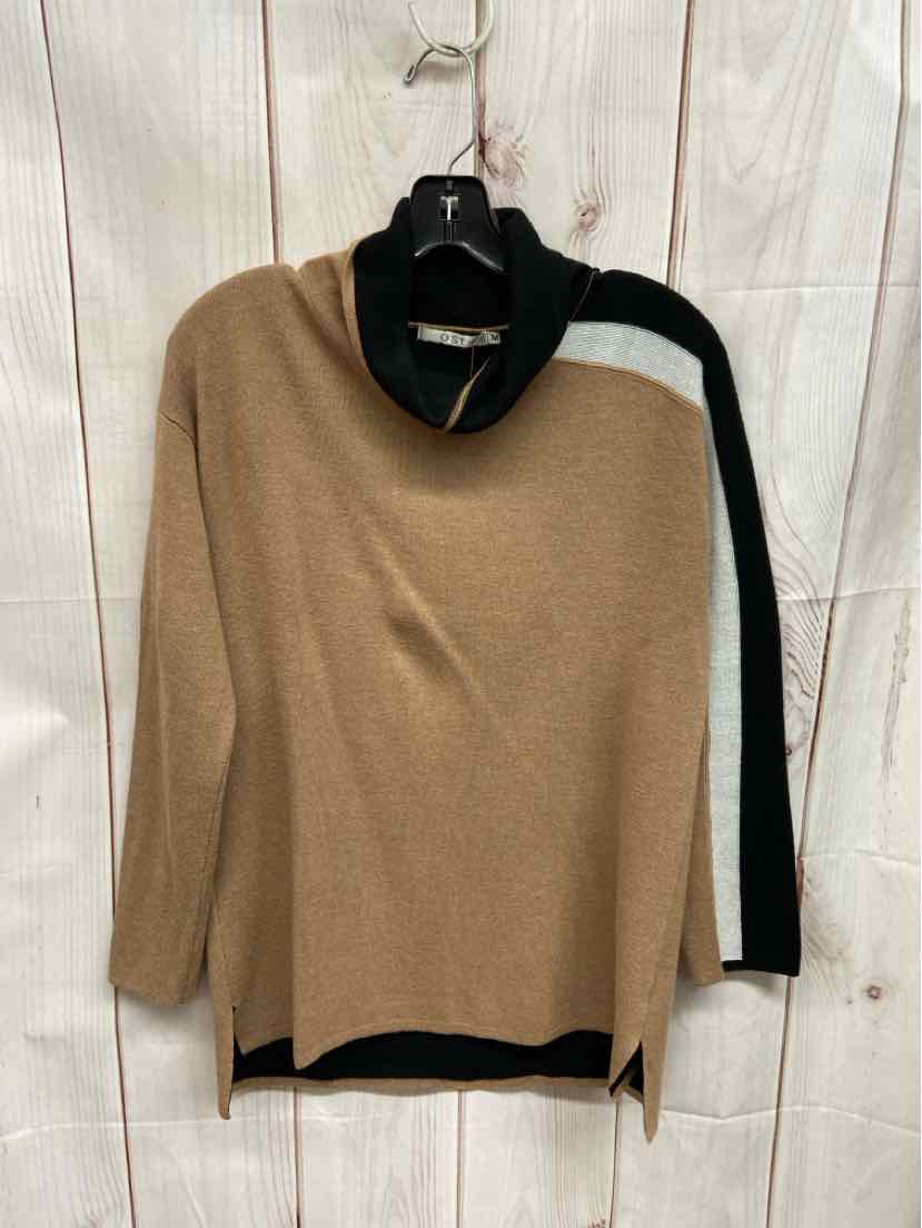 OST Women's Size M Brown Long Sleeve Top