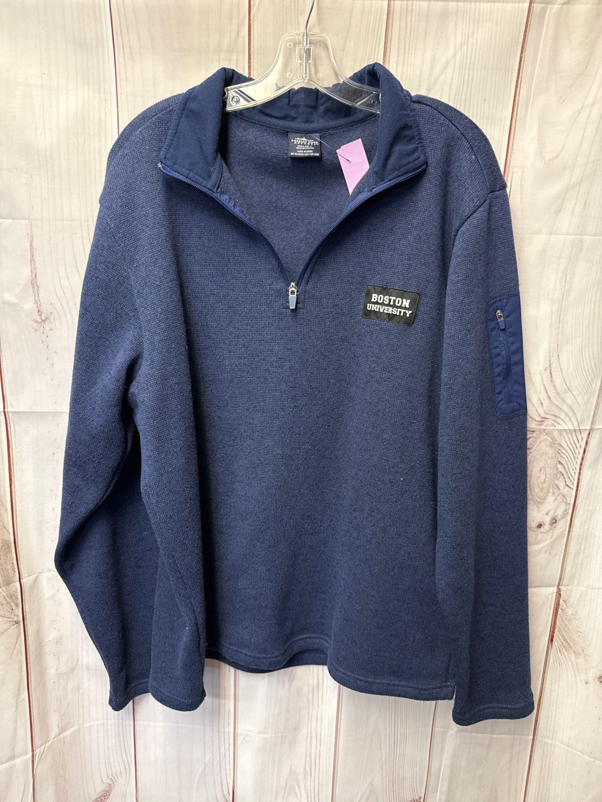 Charles River Men's Size L Navy Sweatshirt