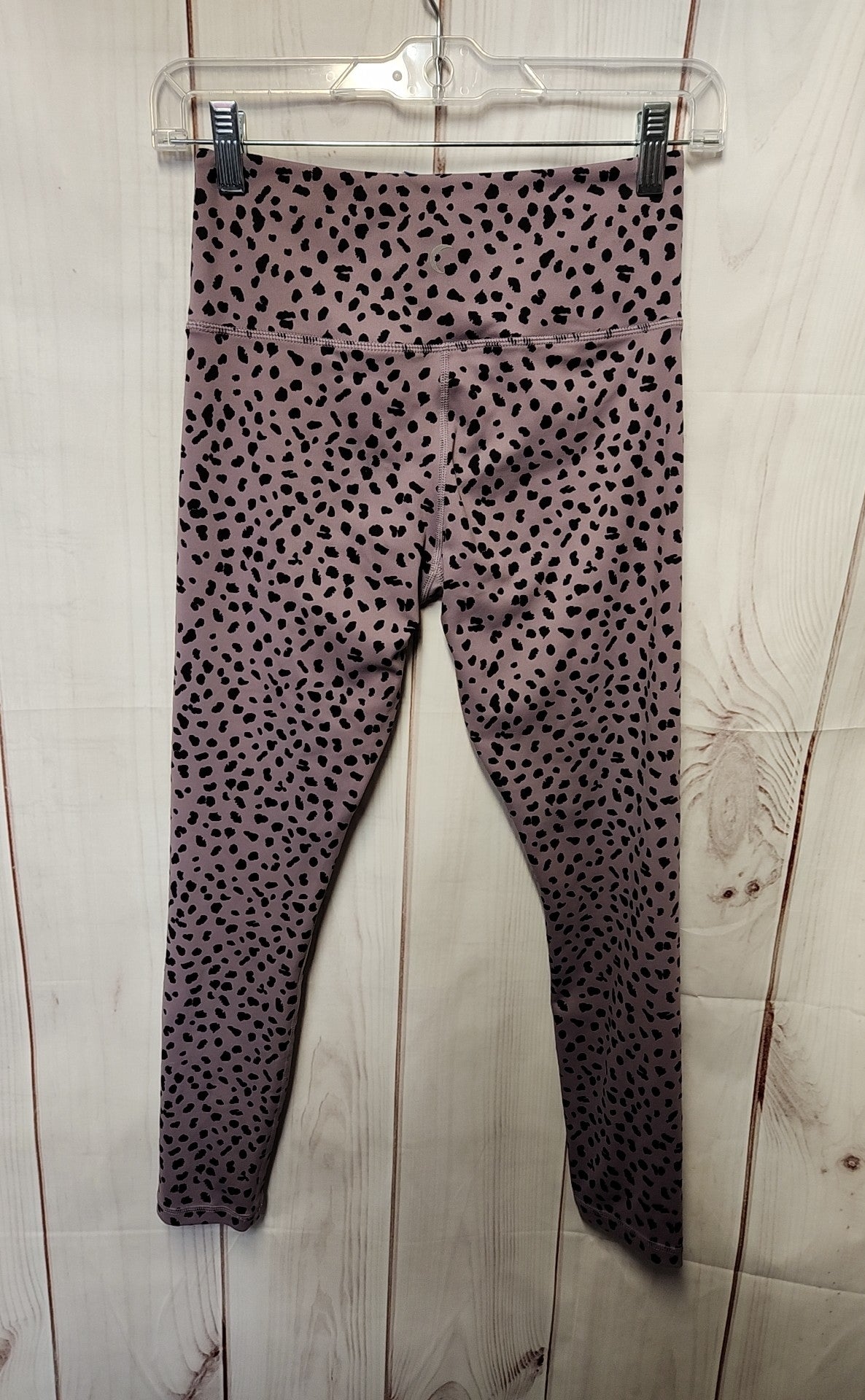 Zyia Women's Size 2 Purple Animal Print Leggings