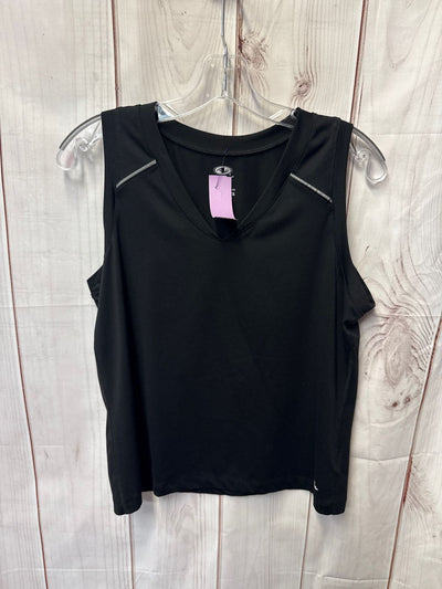 Athletic Works Women's Size L Black Sleeveless Top