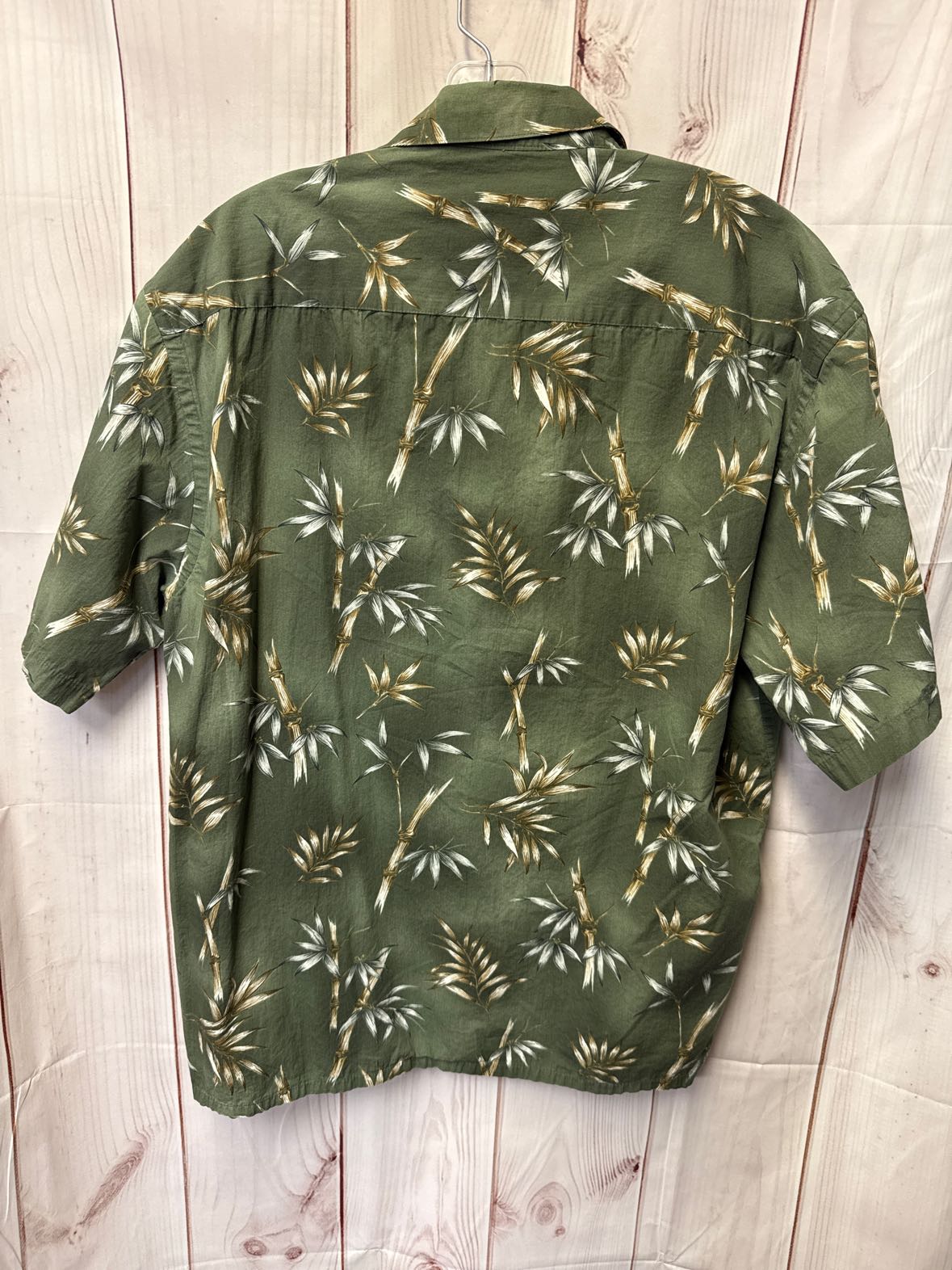 Campia Men's Size L Green Floral Shirt