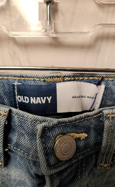 Old Navy Girl's Size 3 Blue Jeans Adjustable Waist