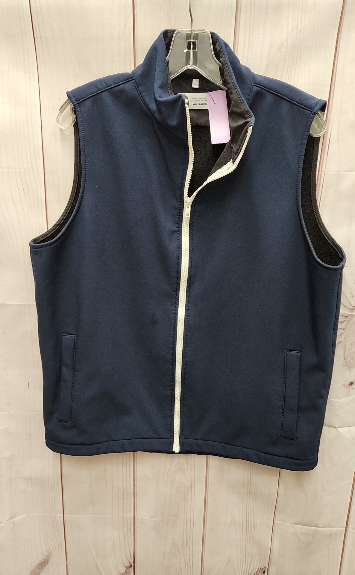 Solo Golf Co. Men's Size L Navy Vest