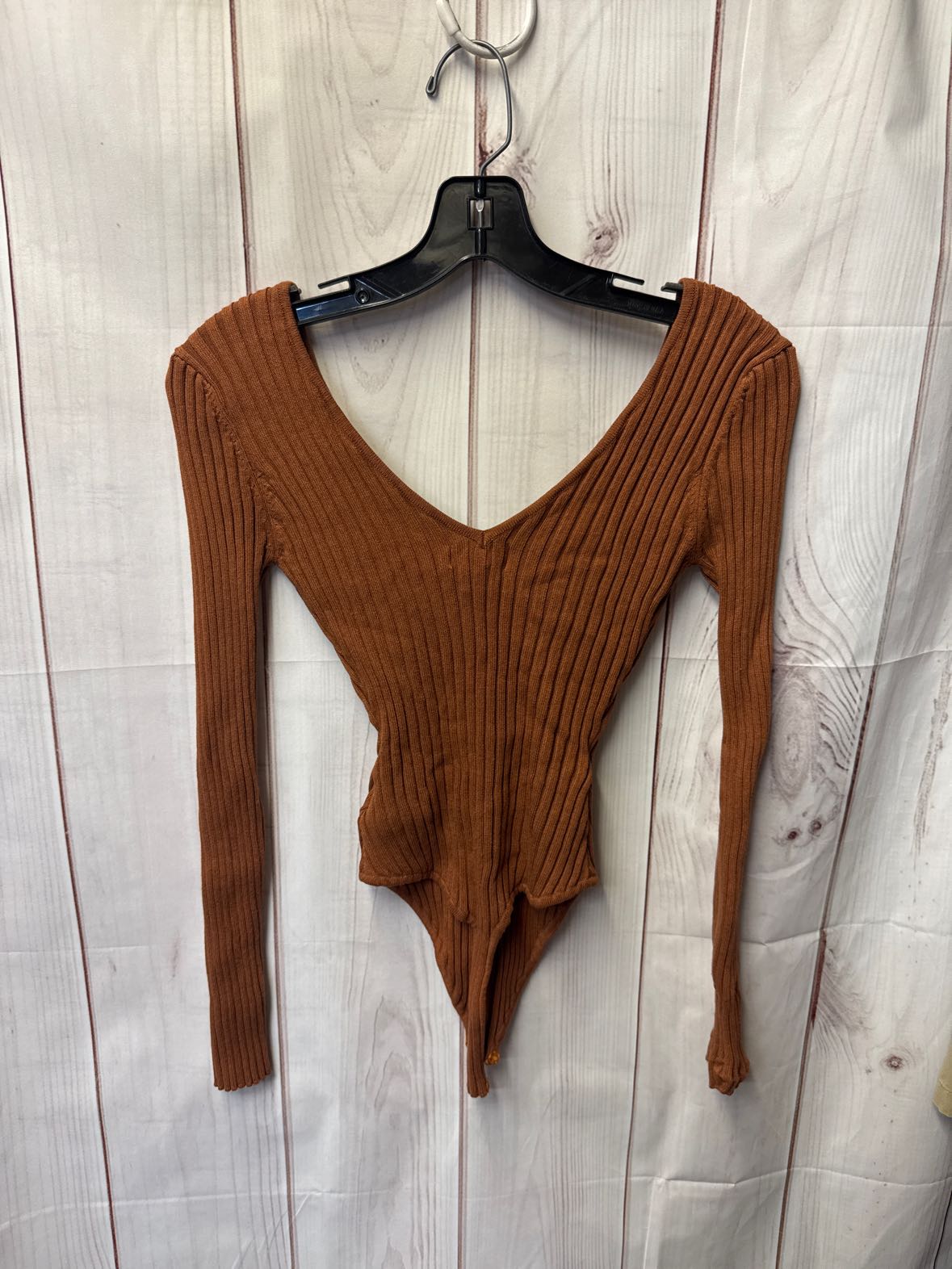 Hera Collection Women's Size S Orange Bodysuit