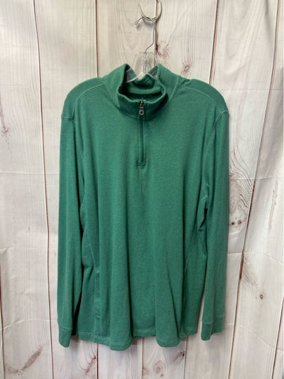 Croft & Barrow Men's Size L Green Shirt