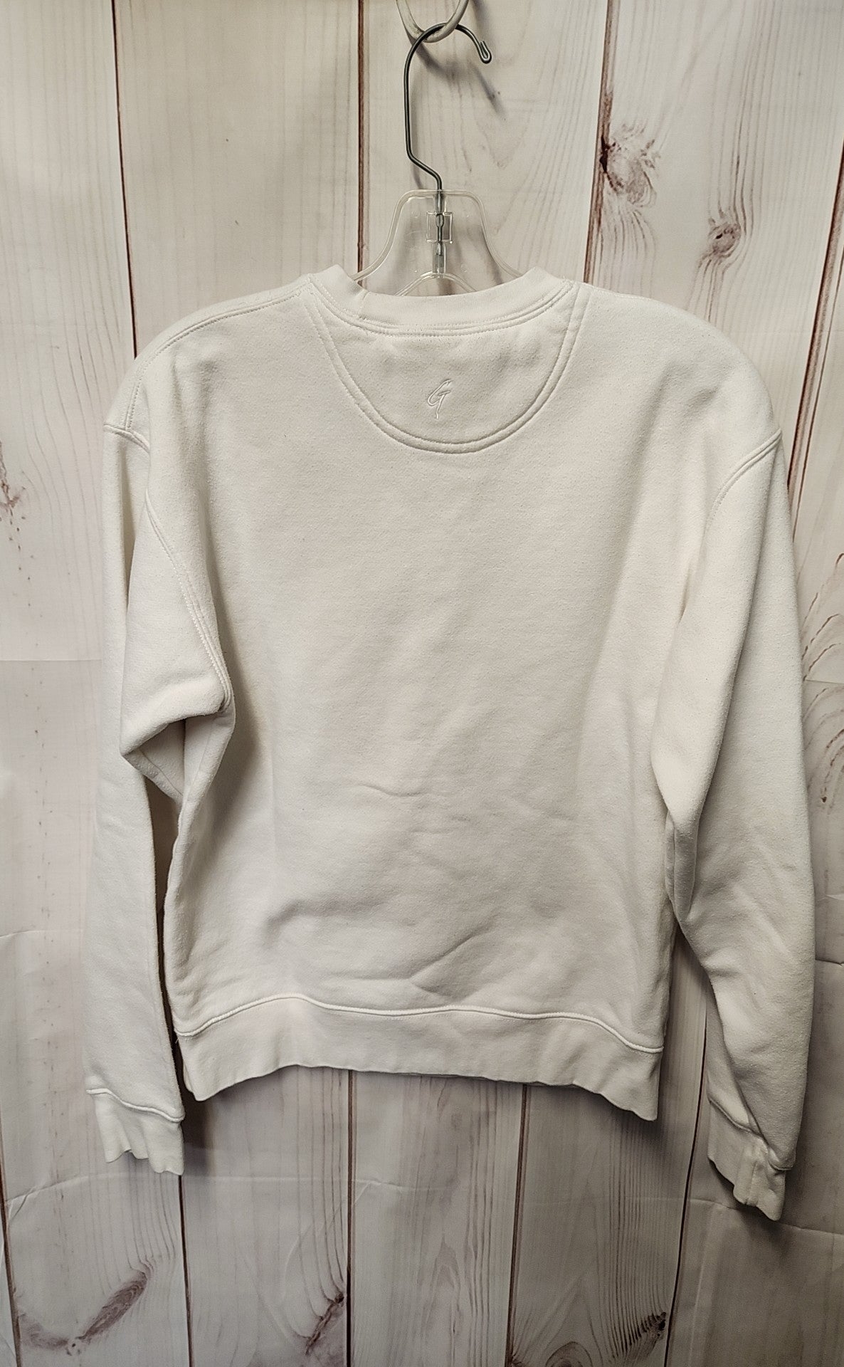 Big Cotton Women's Size XS White Sweatshirt