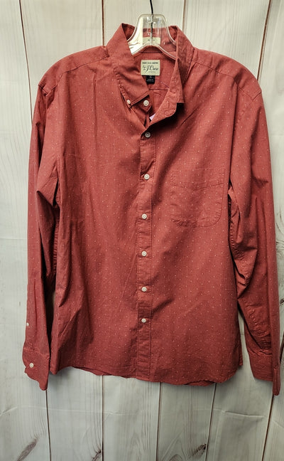 J Crew Men's Size M Red Shirt