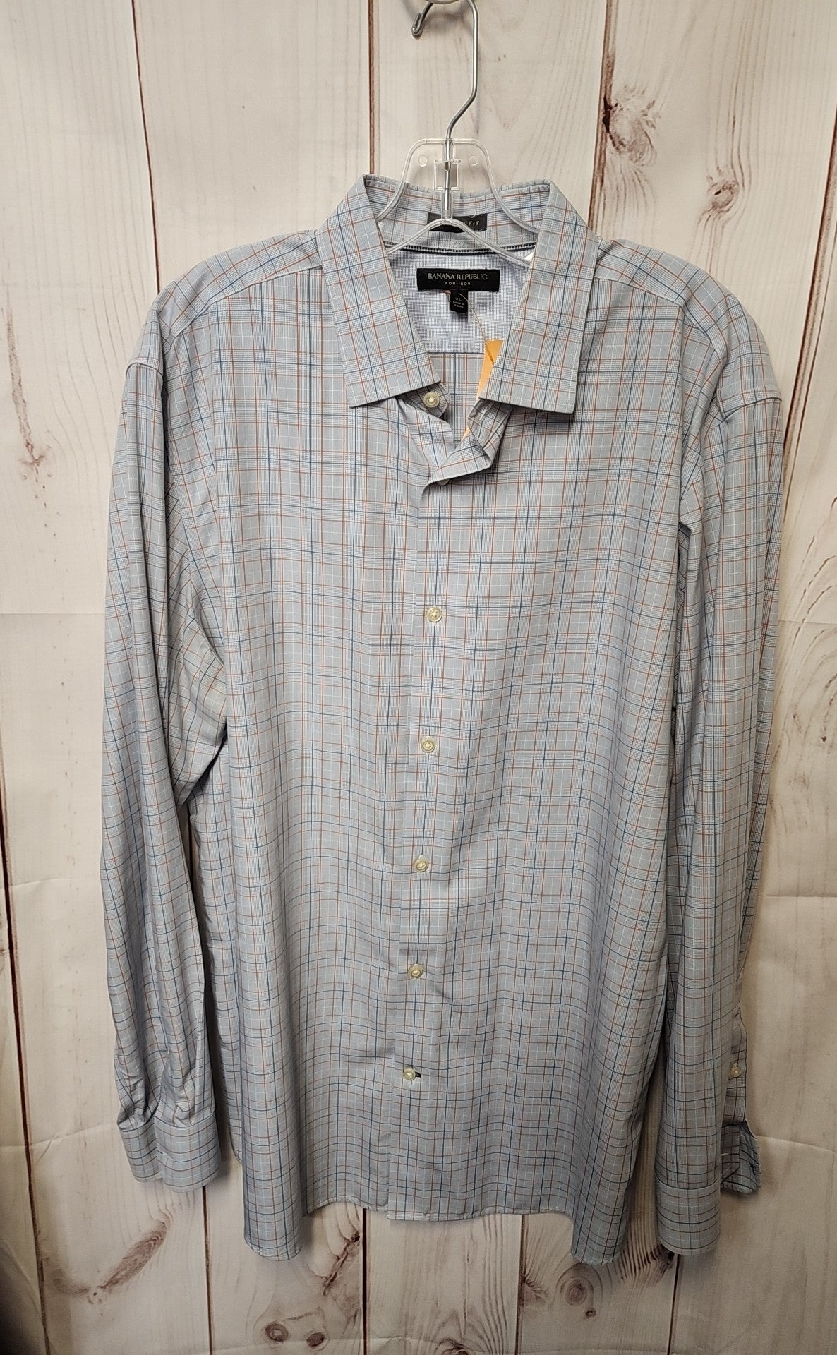 Banana Republic Men's Size XL Blue Shirt