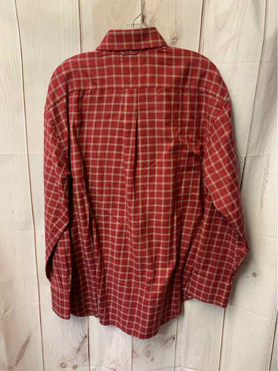 Tommy Hilfiger Men's Size L Red Shirt