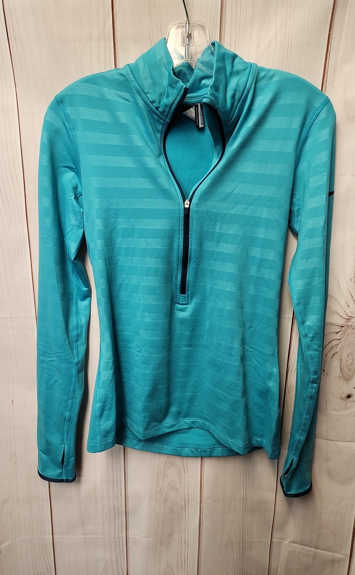 Nike Women's Size S Turquoise Long Sleeve Top