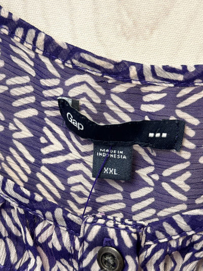 Gap Women's Size XXL Purple Sleeveless Top