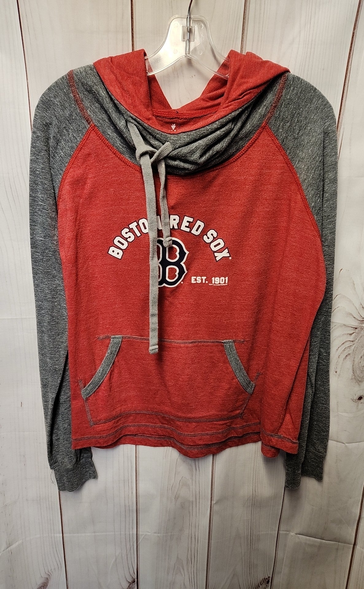 Red Sox Women's Size XL Red & Gray Hoodie