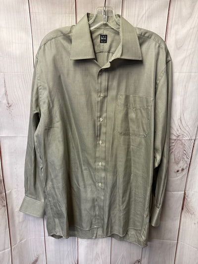 Ike Behar Men's Size L Beige Shirt