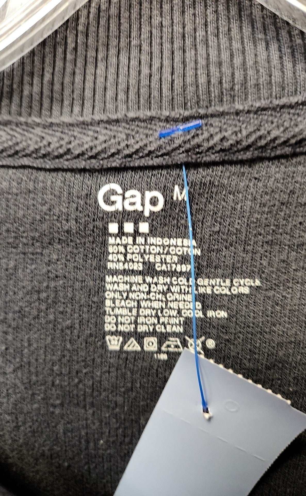 Gap Men's Size M Blue Sweatshirt