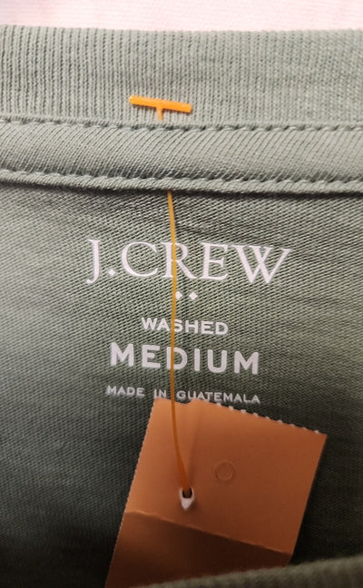 J Crew Men's Size M Green Shirt