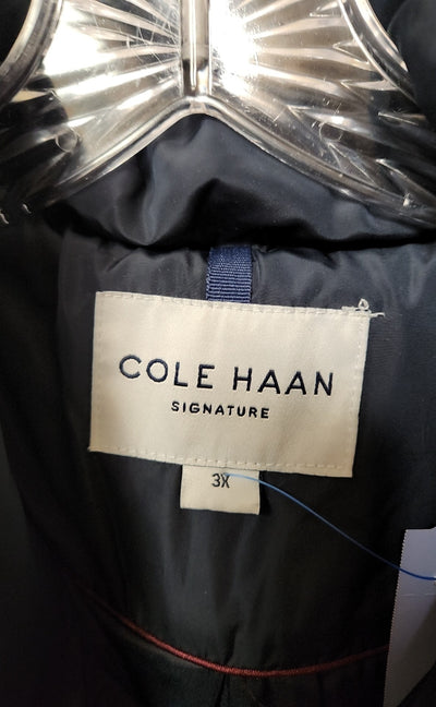 Cole Haan Women's Size 3X Navy Coat