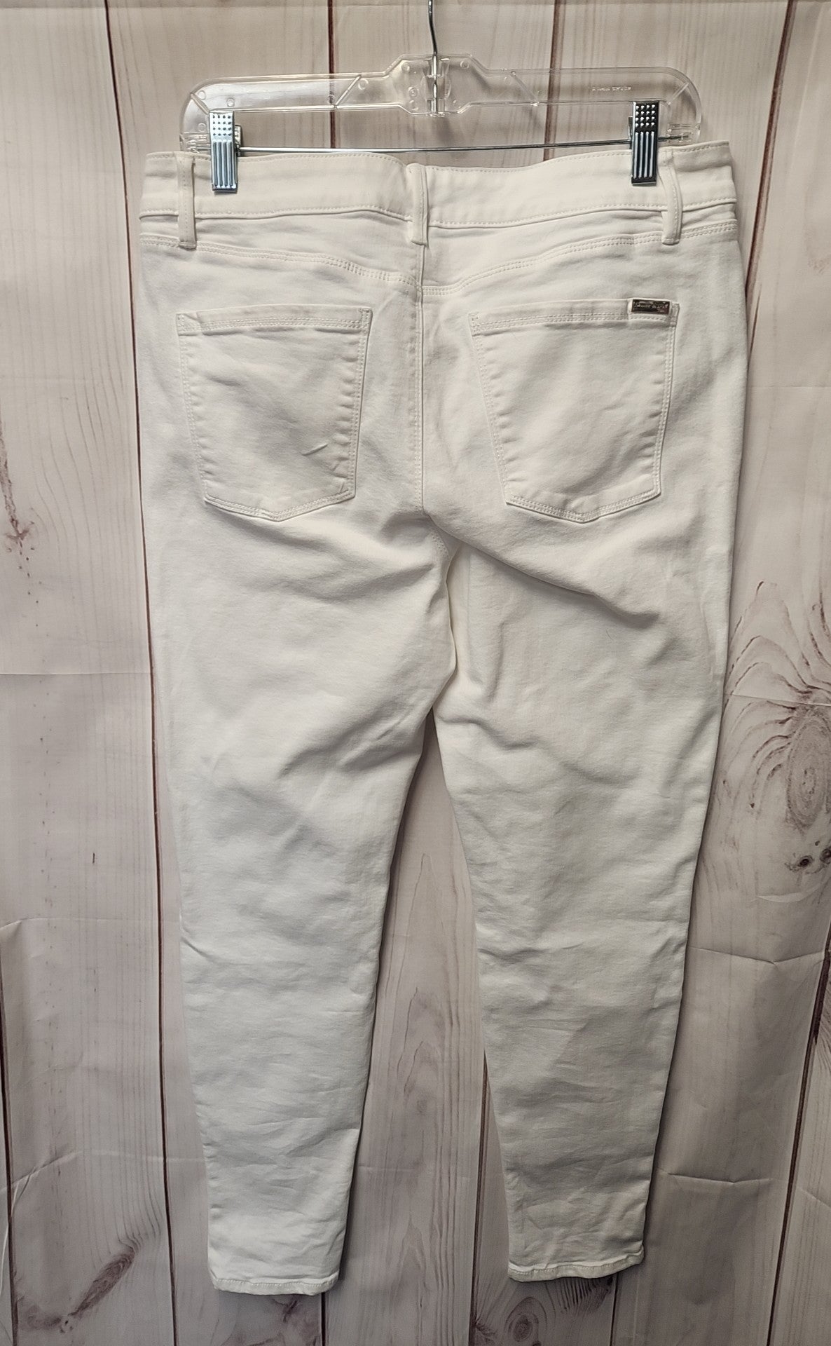 White House Black Market Women's Size 31 (11-12) White Jeans The Skinny